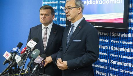Minister inwestycji i rozwoju Jerzy Kwieciński poparł Wojciecha Skurkiewicza (zdjęcia)