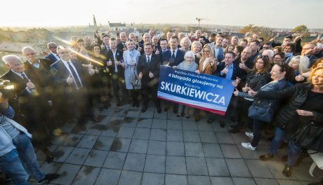 Wojciech Skurkiewicz podsumował kampanię wyborczą (zdjęcia)
