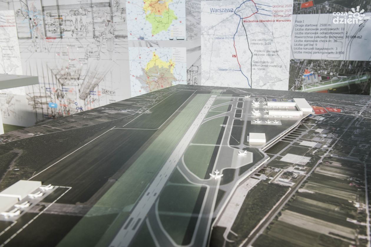 Nowa jezdnia będzie omijała wydłużony pas startowy radomskiego lotniska  