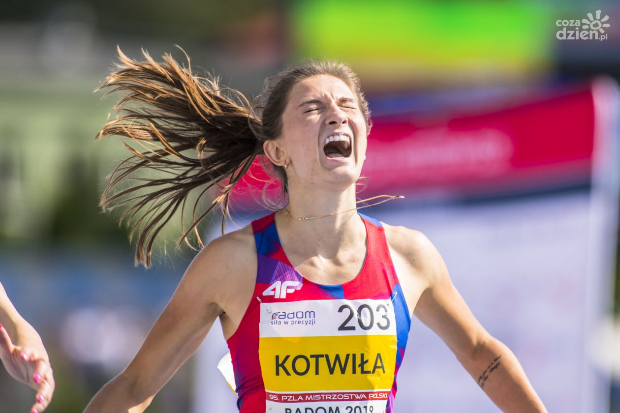Martyna Kotwiła przegrała z bólem. Radomianka nie obroniła tytułu mistrzowskiego na 200 metrów