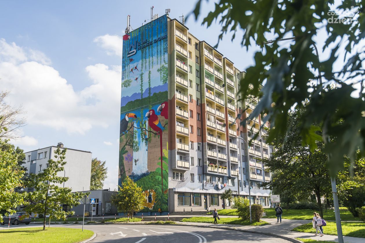 Największy mural w Radomiu