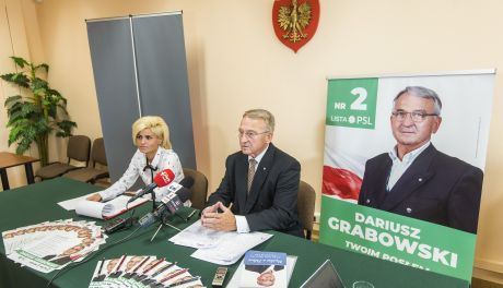 Konferencja prasowa Dariusza Grabowskiego (zdjęcia)