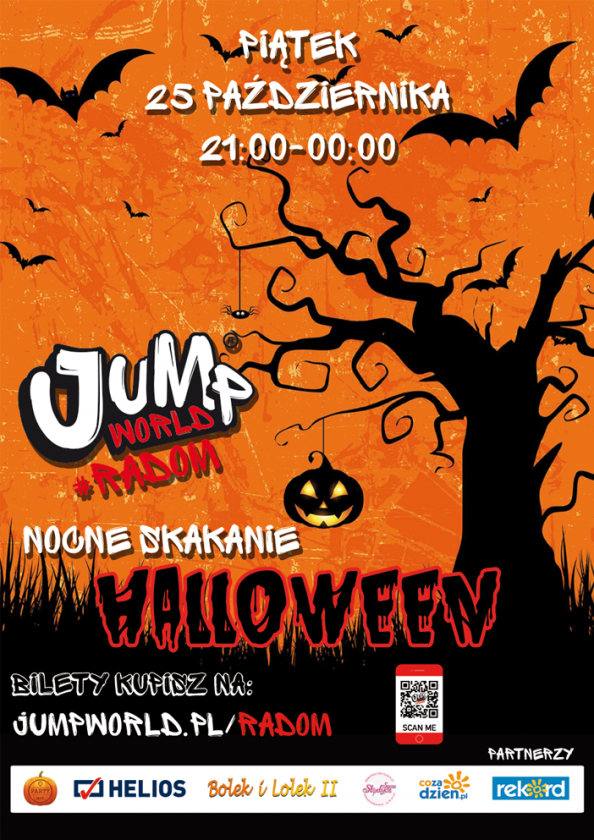 Halloween! Nocne Skakanie Vol. 7 w JumpWorld