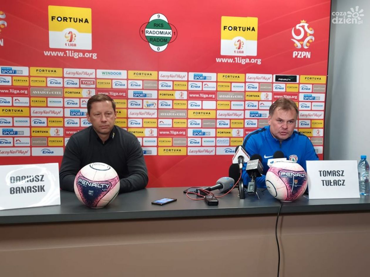 Remis, który nie krzywdzi żadnej z drużyn ocenili trenerzy Radomiaka i Puszczy