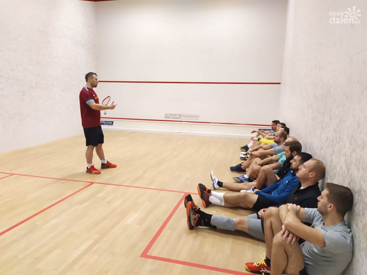 Klub Pop Gym gościł mistrza Polski w squashu. Ten przeprowadził Camp