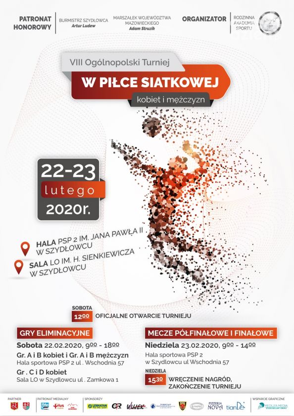 Szydłowiec. Ogólnopolski Turniej Piłki Siatkowej Kobiet i Mężczyzn