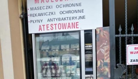 Pierwszy maseczkomat w regionie stanął w Skaryszewie