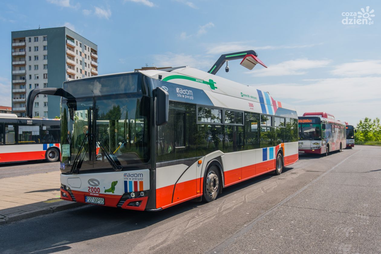 Testy autobusów elektrycznych w Radomiu (zdjęcia)