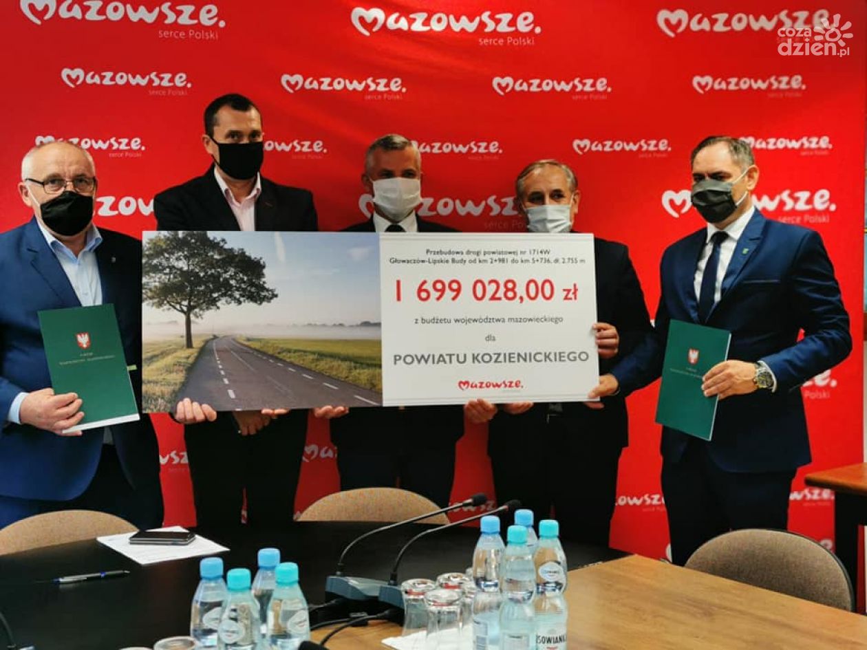 Blisko 1,7 mln zł dla powiatu kozienickiego
