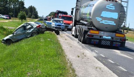 Zwoleń. Wypadek samochodowy w Atalinie 