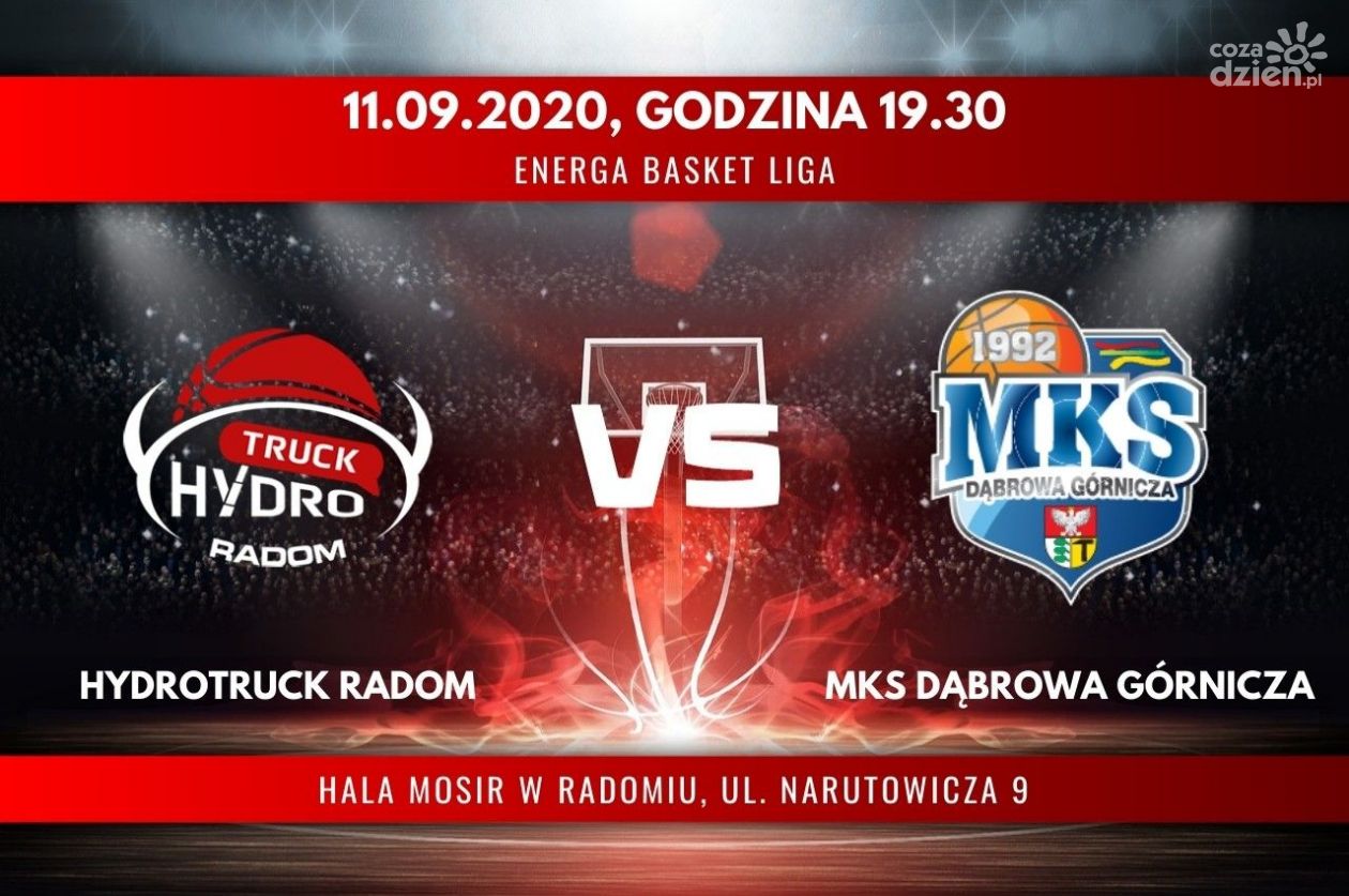 Energa Basket Liga. HydroTruck vs MKS Dąbrowa Górnicza (relacja LIVE)
