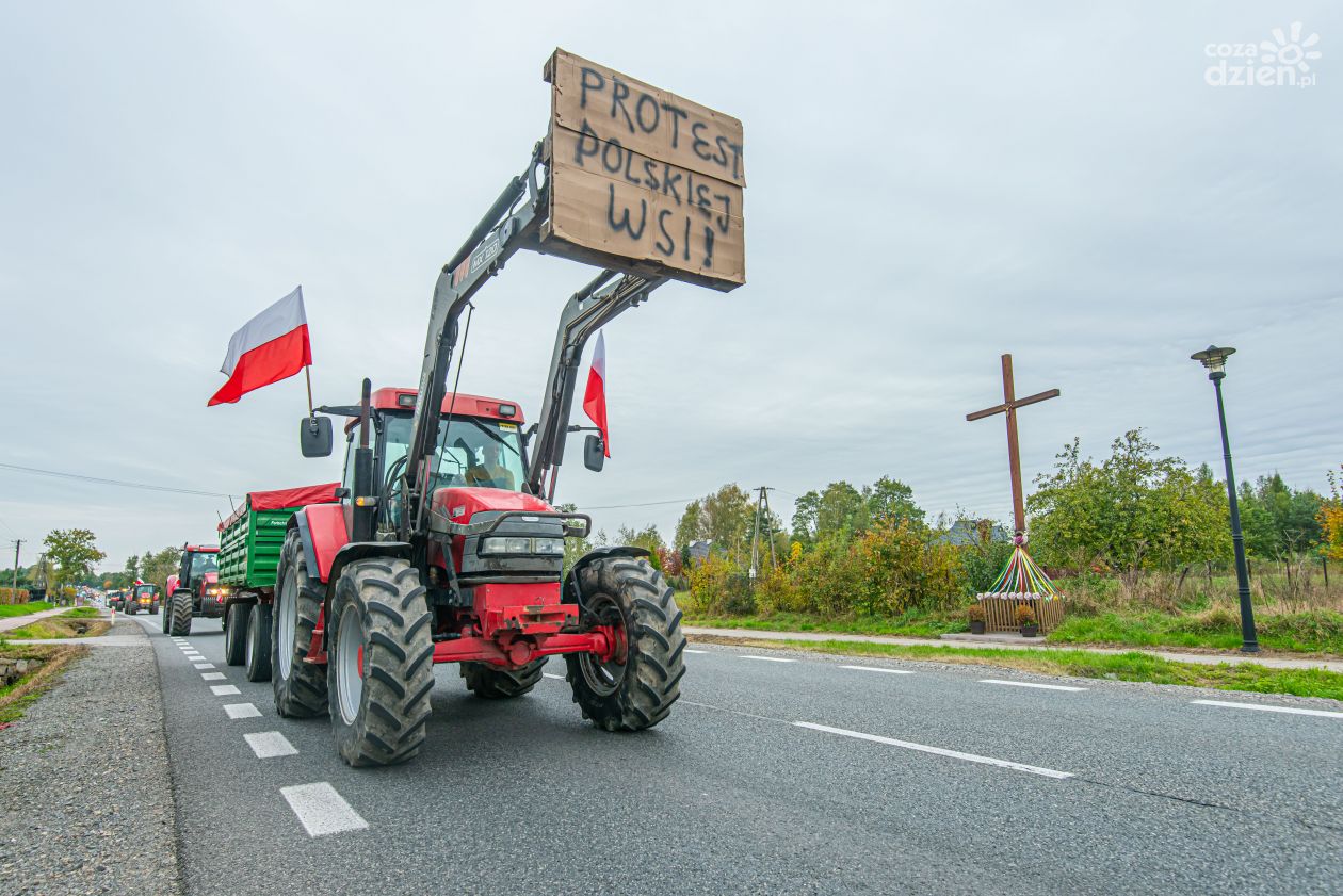 Rolnicy znów protestują. 
