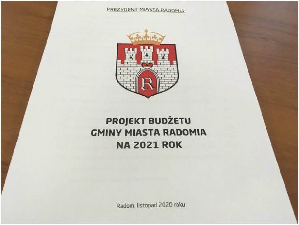 Jest projekt Budżetu Miasta na 2021 rok