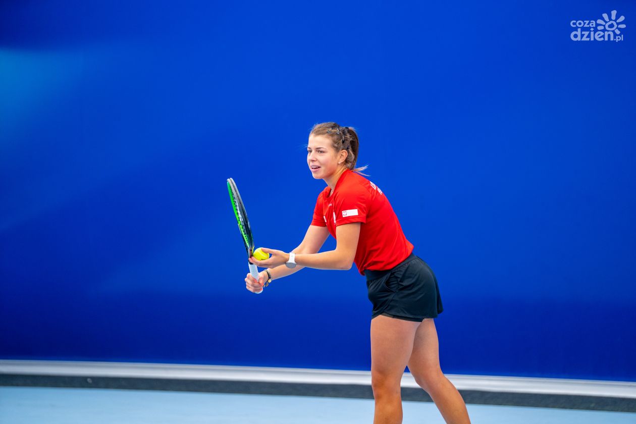 Weronika Falkowska w II rundzie BNP Paribas Poland Open