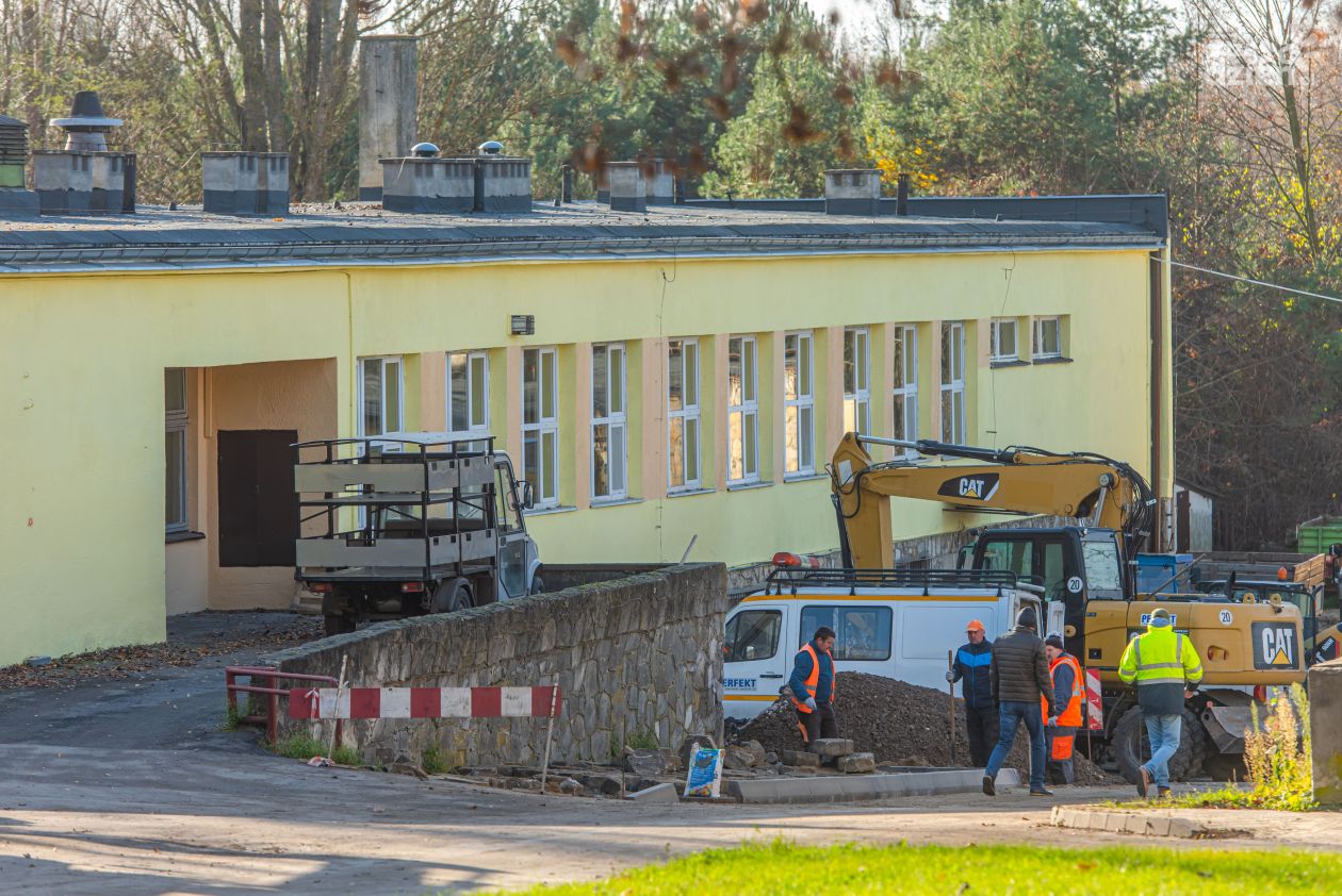 Prace modernizacyjne w szpitalu w Krychnowiciach (zdjęcia)
