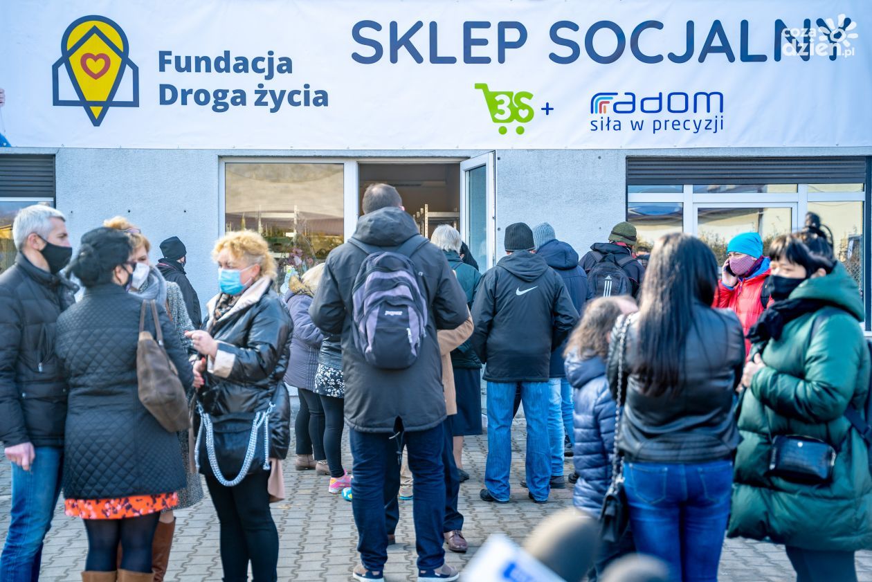W Radomiu otwarto sklep socjalny