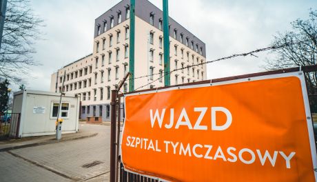 Szpital tymczasowy - konferencja Wojewody Mazowieckiego (zdjęcia)