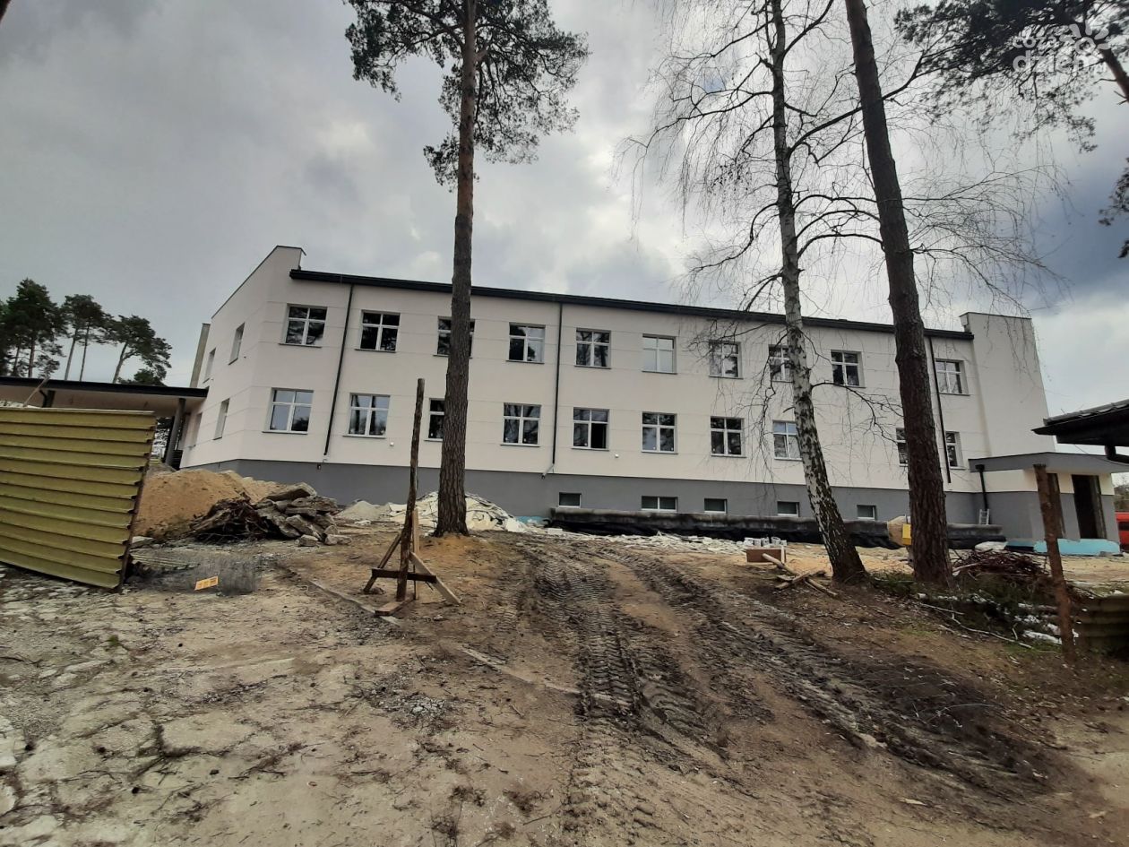Postępują prace przy budowie nowego szpitala w Pionkach