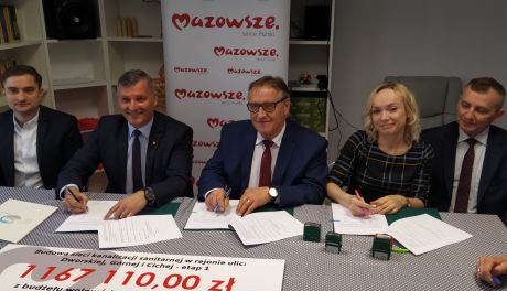 Gmina Orońsko otrzymała środki na rozbudowę kanalizacji