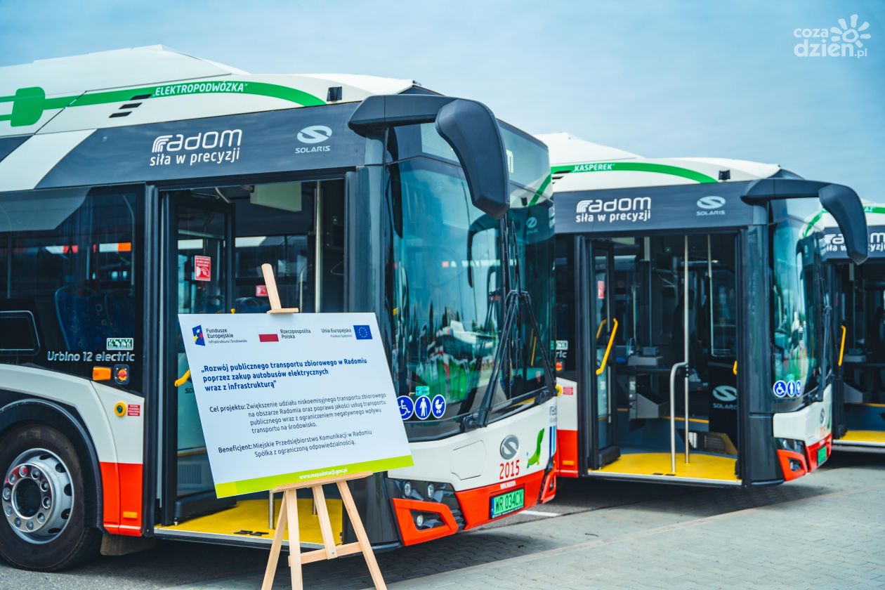 Nowe autobusy elektryczne wyjadą na ulice Radomia