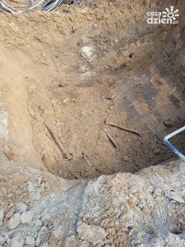 Kolejne kości znalezione na placu budowy w Kozienicach