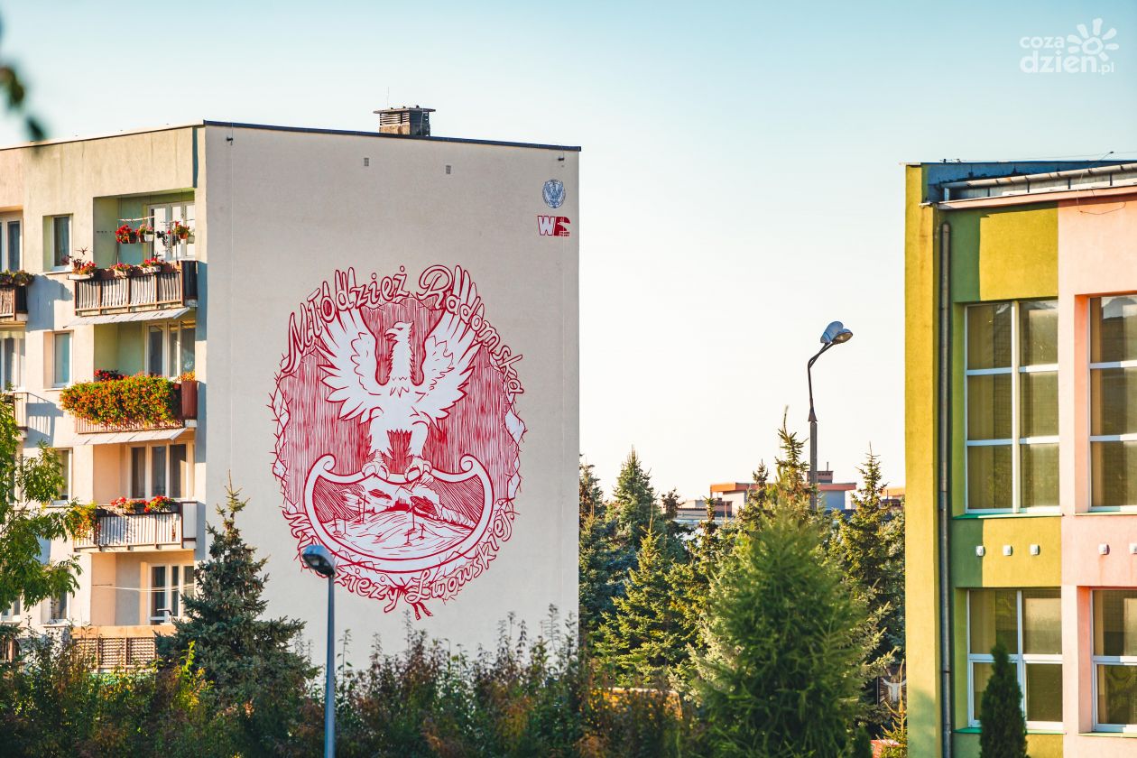 Dwa nowe murale na osiedlu Gołębiów (zdjęcia)