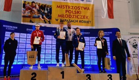 Natalia Zaręba ze srebrnym medalem mistrzostw Polski młodzików