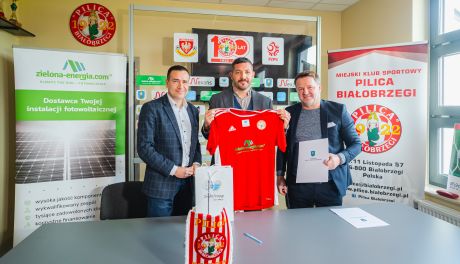 Pilica Białobrzegi ma nowego sponsora (zdjęcia)