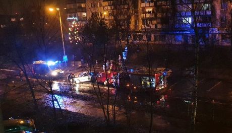 Kolizja trzech aut przy Wierzbickiej. Cztery osoby trafiły do szpitala