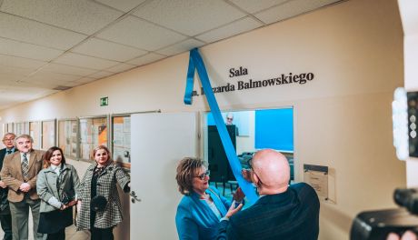 Sala prób Chóru Akademickiego UTH nosi imię Ryszarda Balmowskiego
