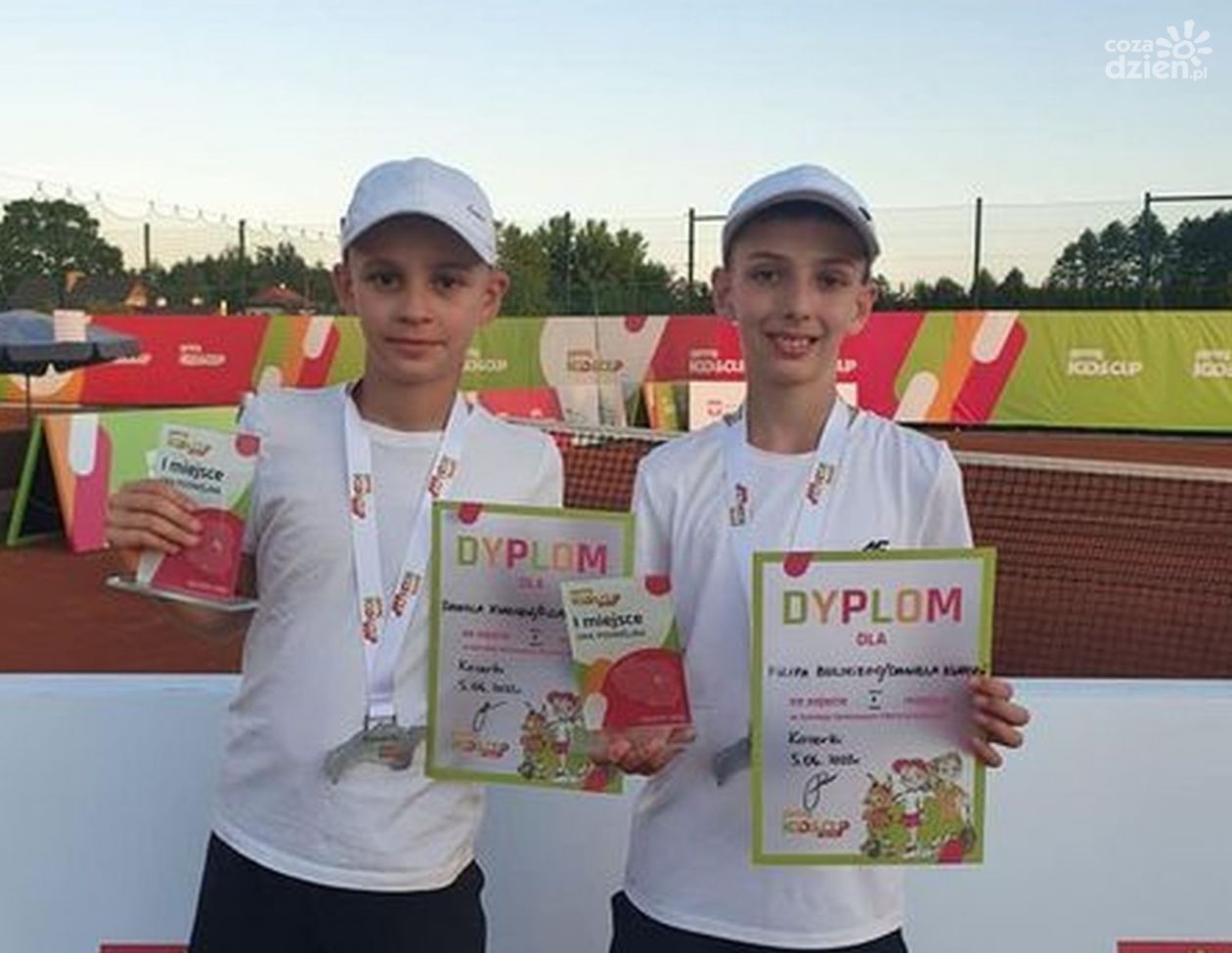 Radomianie: Filip Bulski i Daniel Kwiecień najlepsi w tenisowej grze podwójnej