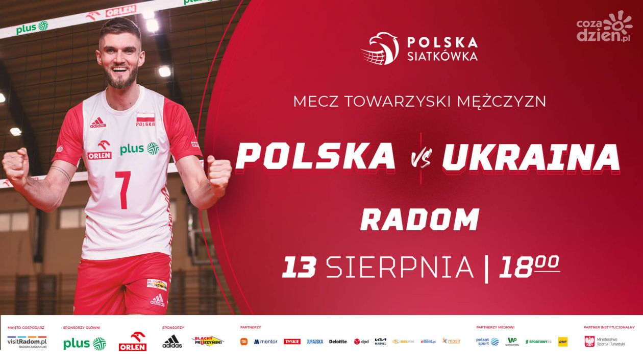 Siatkarscy mistrzowie świata w Radomiu! W sobotę mecz Polska - Ukraina w RCS