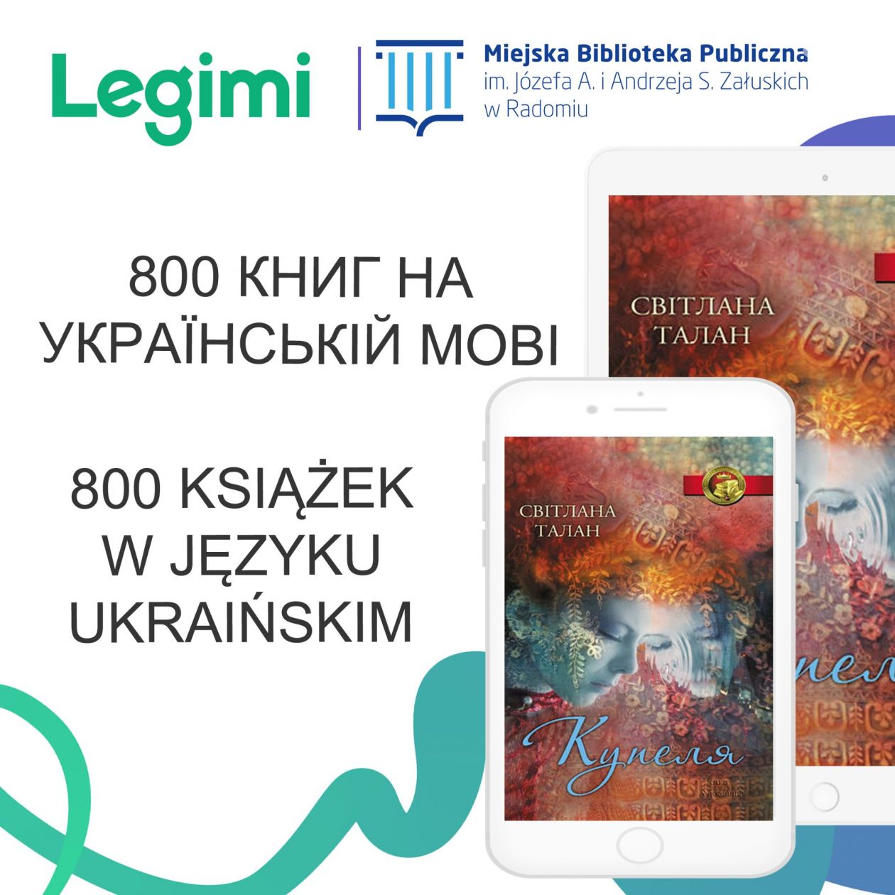 800 książek w języku ukraińskim 