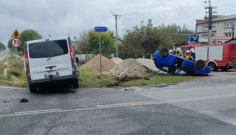 Wypadek w miejscowości Wałsnów