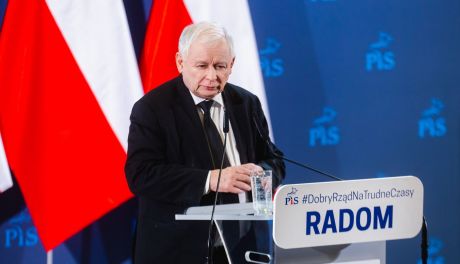 Informacje. Jarosław Kaczyński w Radomiu 