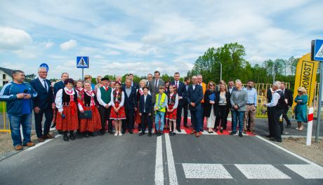 Droga Wojciechów - Kozłów - Rajec Szlachecki oficjalnie otwarta