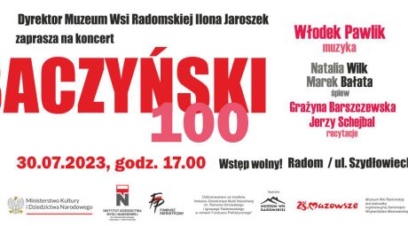 Włodek Pawlik - Baczyński 100 w Muzeum Wsi Radomskiej