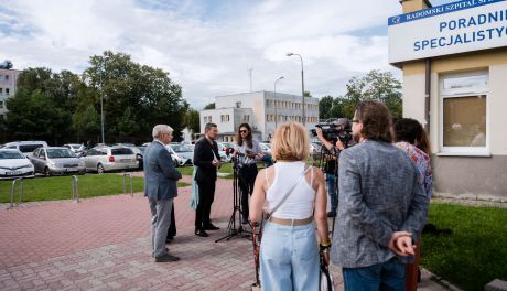 Konferencja na temat sytuacji radomskiego szpitala (zdjęcia)