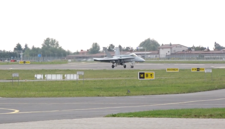 Air Show 2023. Głośny pokaz F/A-18