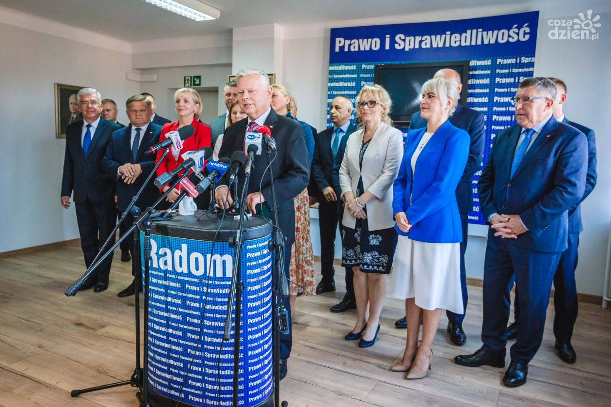 Prawo i Sprawiedliwość zaprezentowało kandydatów do Sejmu