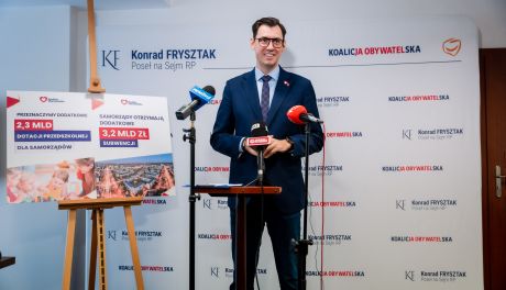 Konferencja prasowa Konrada Frysztaka (zdjęcia)