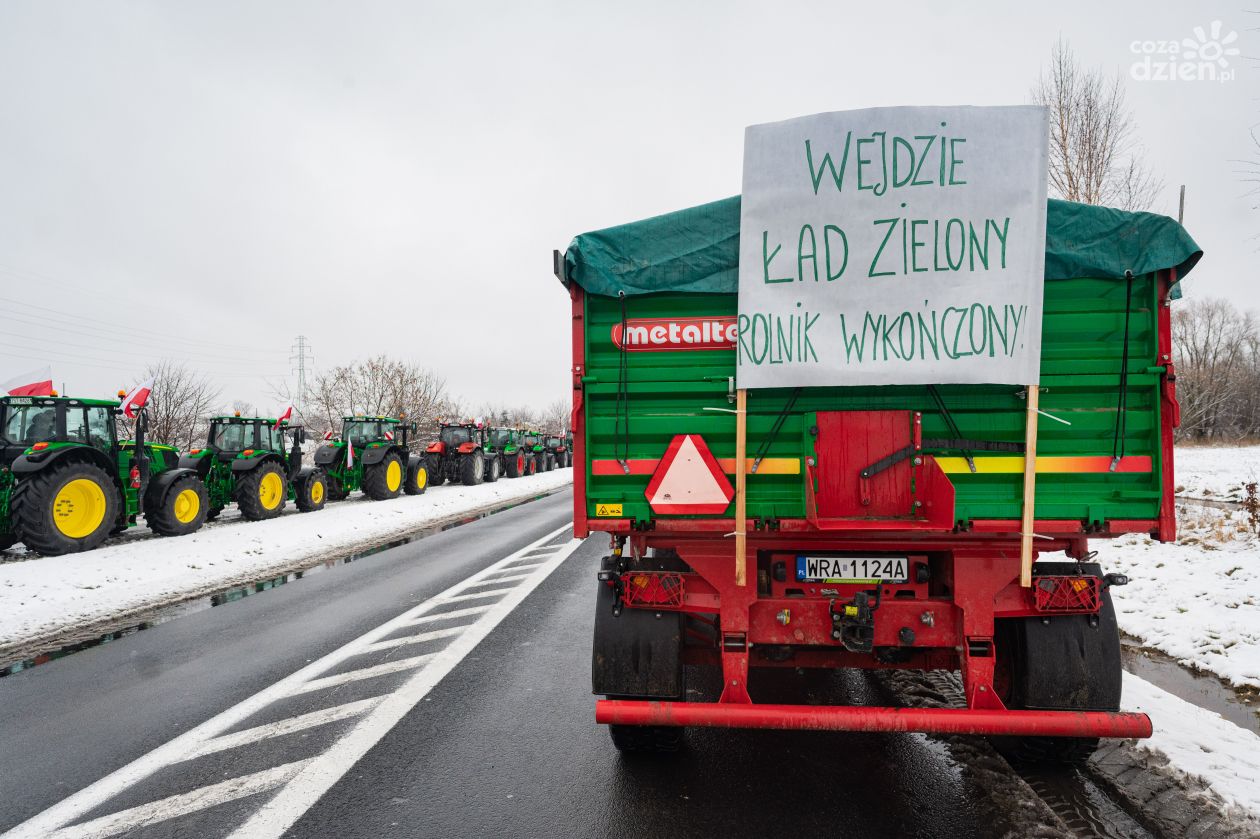 Informacje. Protest rolników w Radomiu i regionie