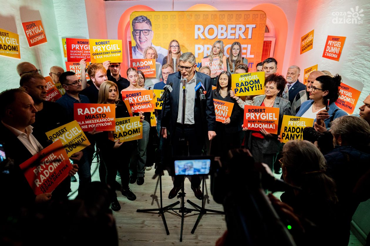 Robert Prygiel ogłosił swoją kandydaturę na prezydenta Radomia (zdjęcia)