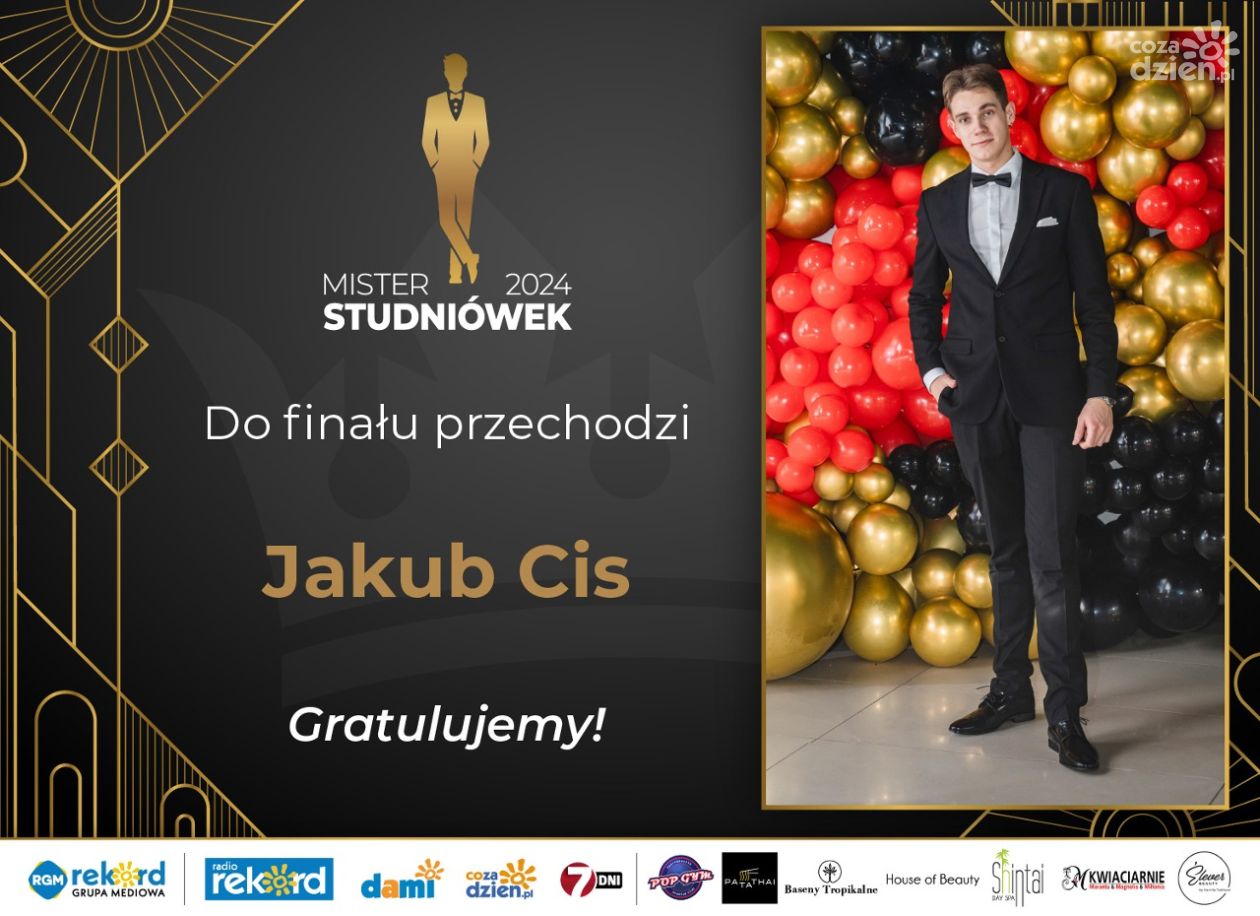 Mister Studniówek 2024: Kto został pierwszym finalistą? 