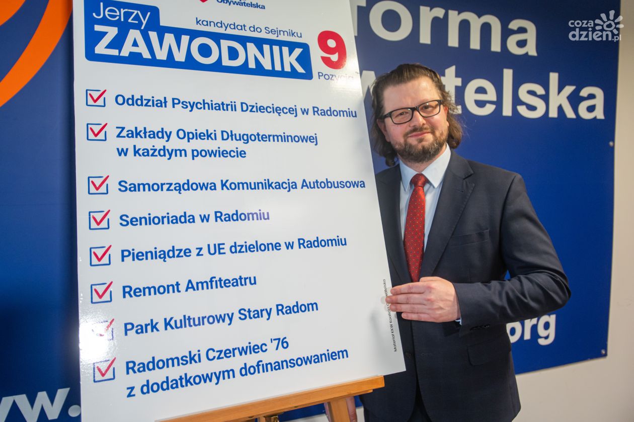 Jerzy Zawodnik zaprezentował program wyborczy (zdjęcia)