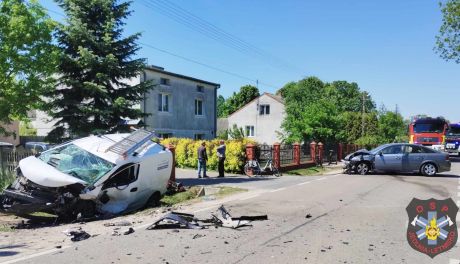 Region Wypadek w Gzowicach. Cztery osoby trafiły do szpitala