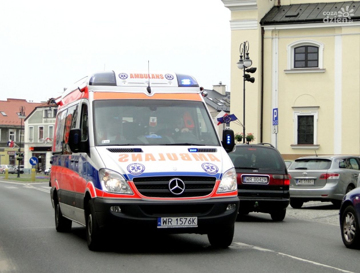 Wypadek w Gminie Borkowice. Kobieta w szpitalu