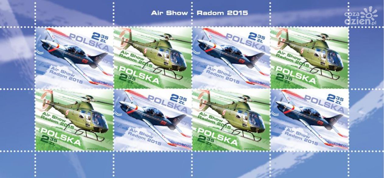 AIR SHOW: Samoloty na znaczkach