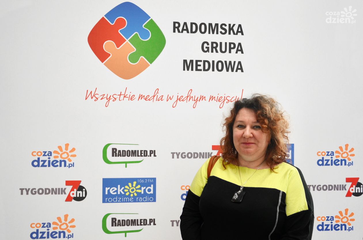 Ewa Drelewska - rozmowa w studiu lokalnym Radia Rekord