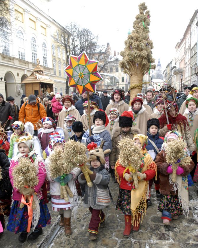 Święta i Nowy Rok na Ukrainie